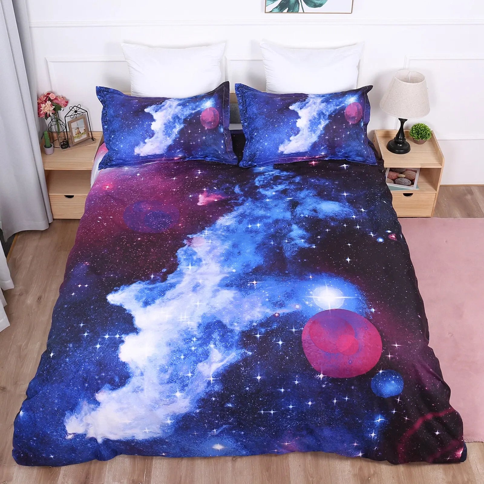Mandala Delphine Willow Quilt / Doona / Duvet Cover set