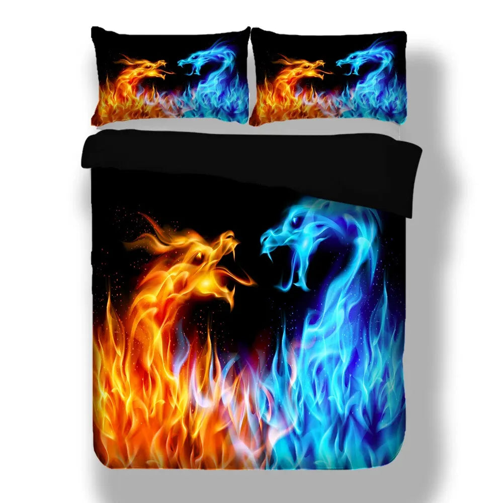 Dragon Arabelle Bloomscape Quilt / Doona / Duvet Cover set