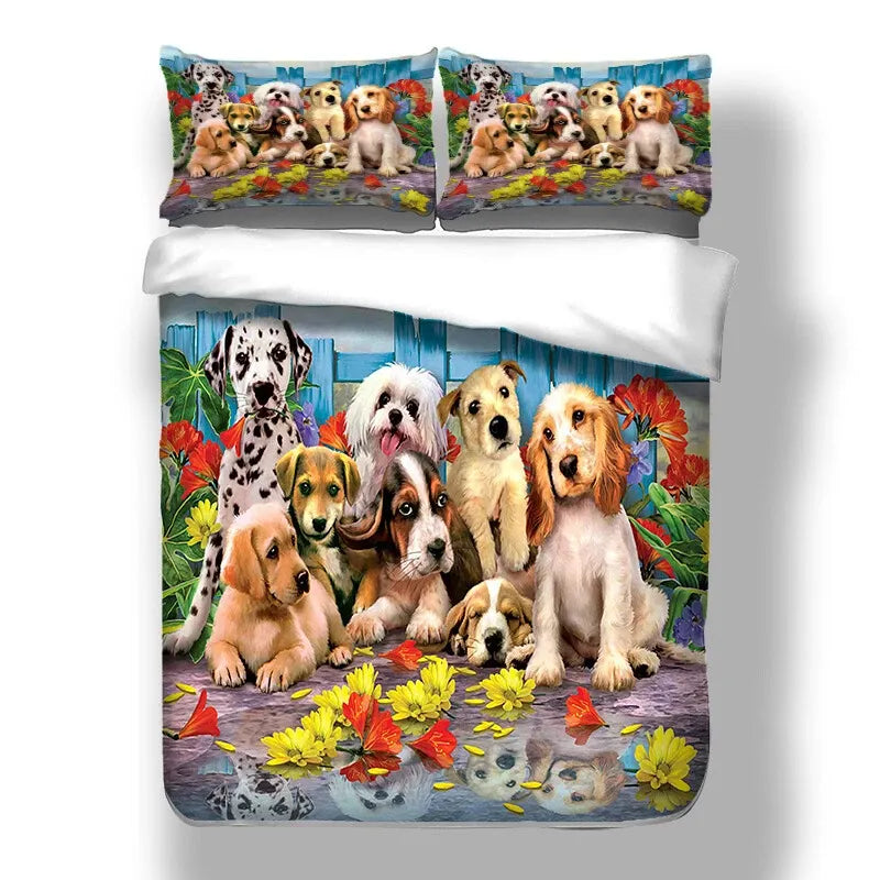 Stripe Celeste Heritage Quilt / Doona / Duvet Cover set