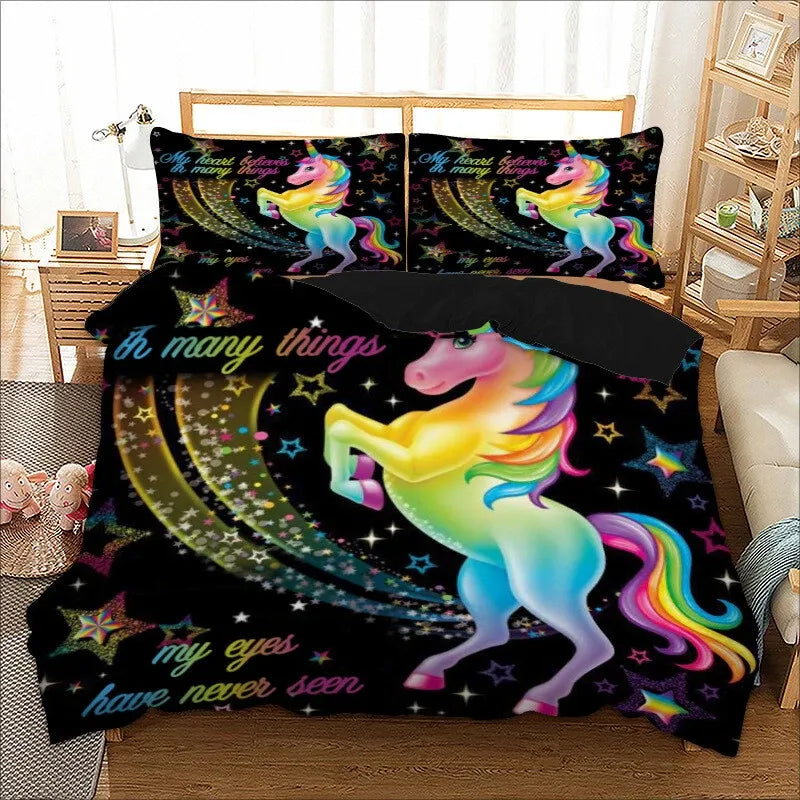 Unicorn Major Amalfi Leaf Quilt / Doona / Duvet Cover set