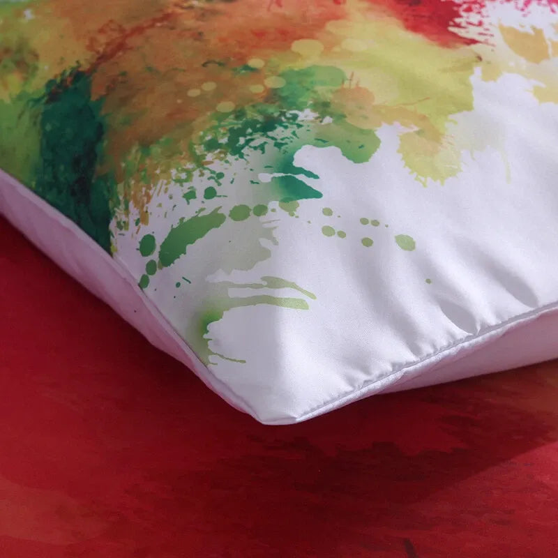 White Prague Eden Quilt / Doona / Duvet Cover set