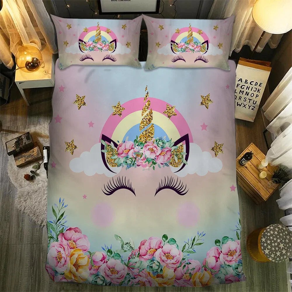 Unicorn Eyes Ophelia Atelier Quilt / Doona / Duvet Cover set
