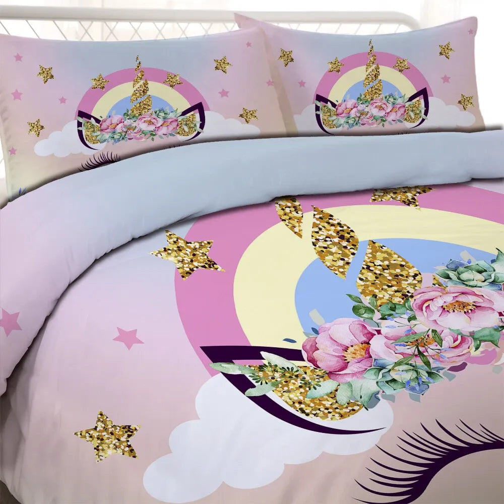 Unicorn Eyes Ophelia Atelier Quilt / Doona / Duvet Cover set