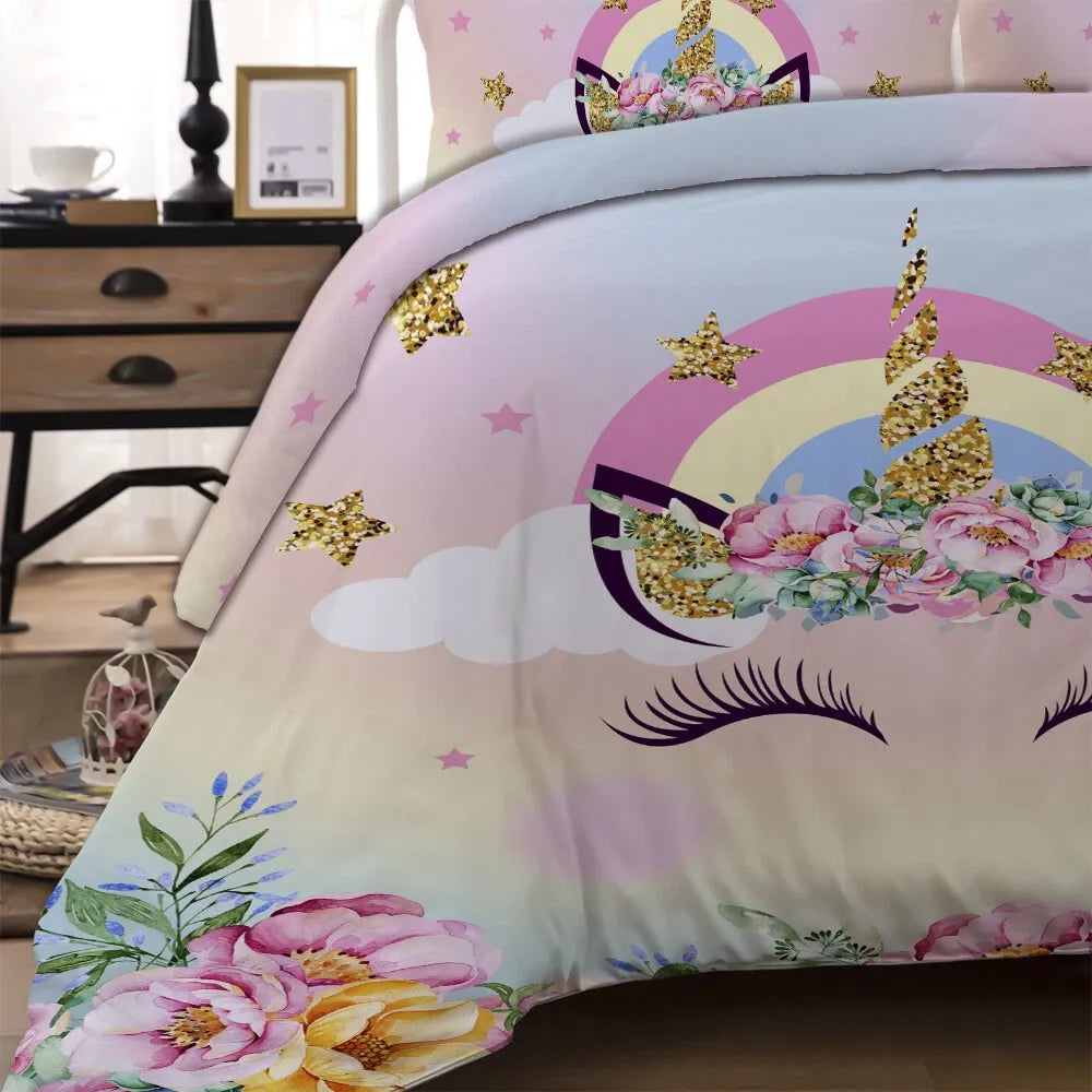 Unicorn Eyes Ophelia Atelier Quilt / Doona / Duvet Cover set
