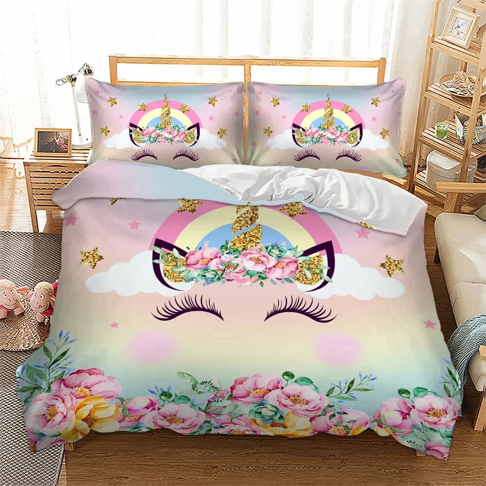 Unicorn Eyes Ophelia Atelier Quilt / Doona / Duvet Cover set