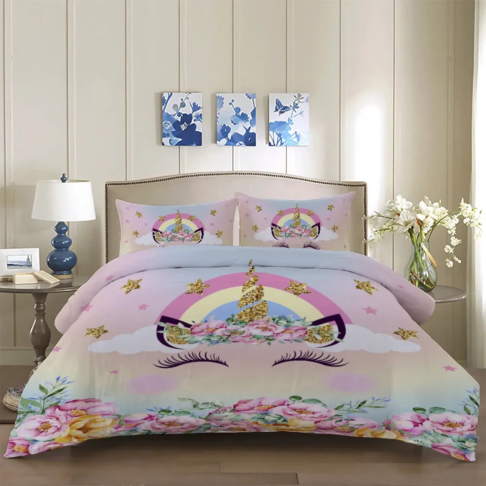 Unicorn Eyes Ophelia Atelier Quilt / Doona / Duvet Cover set