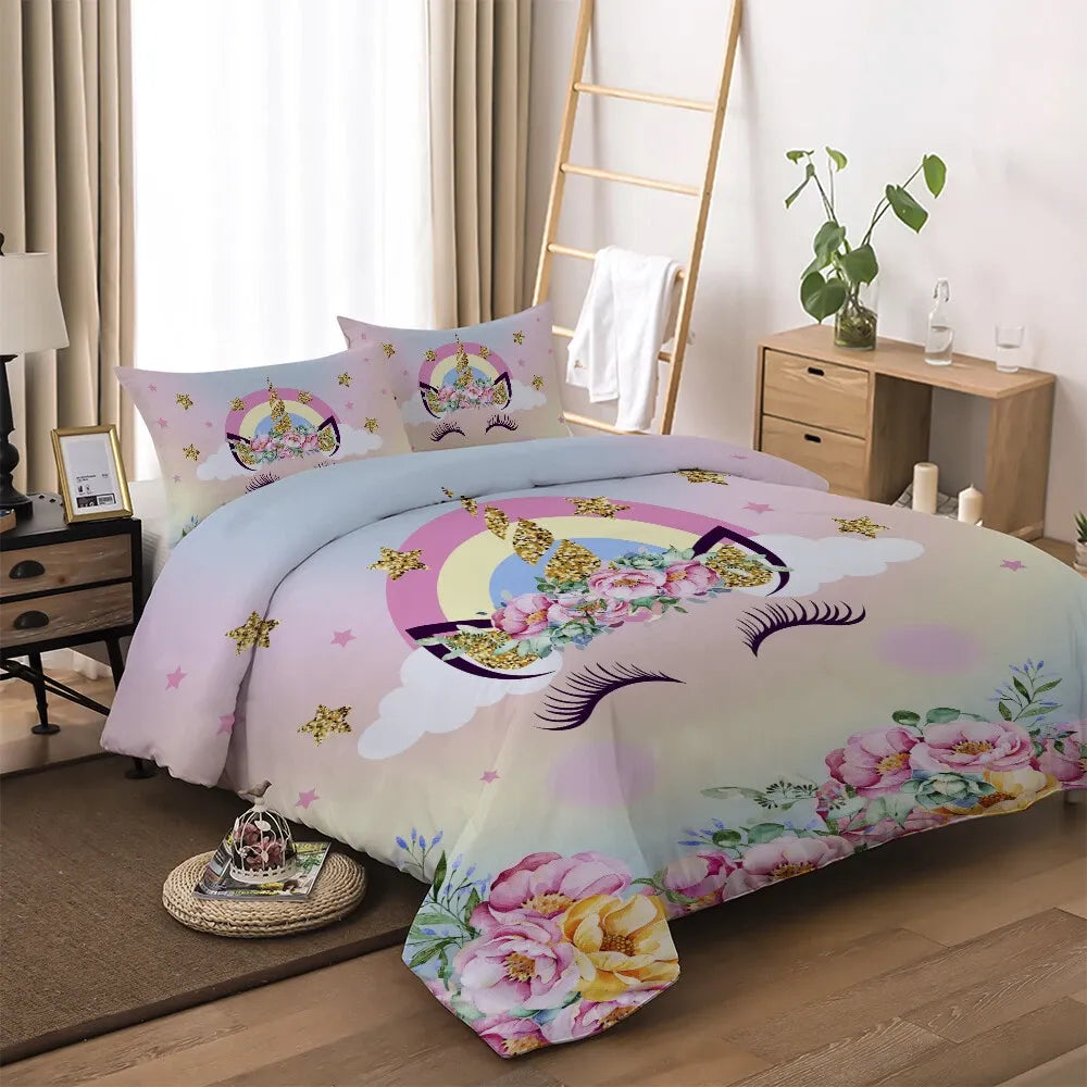 Unicorn Eyes Ophelia Atelier Quilt / Doona / Duvet Cover set