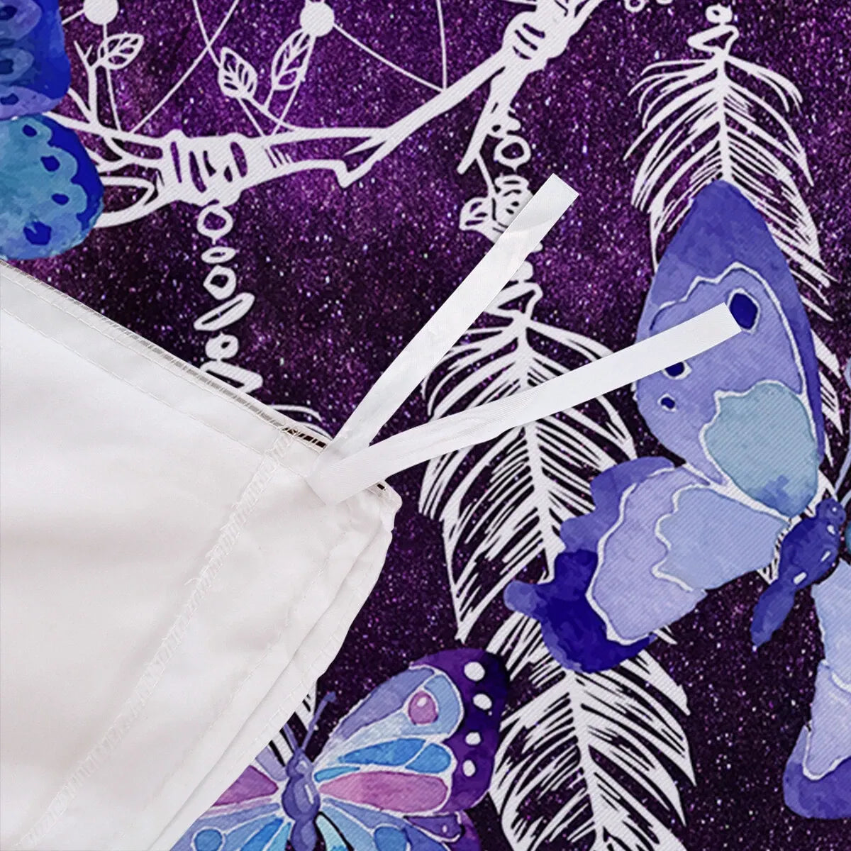Purple Dreamcatcher Delphine Elegance Quilt / Doona / Duvet Cover set