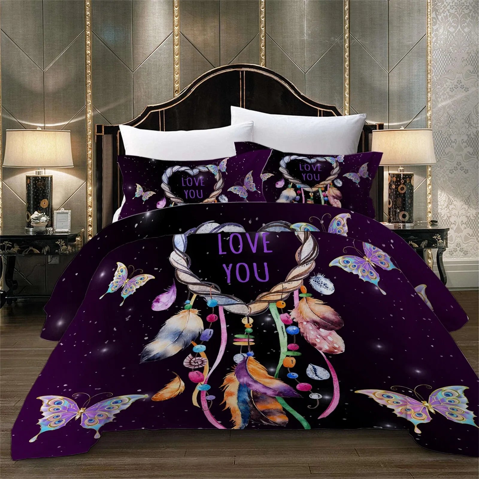 Leaf Nordic Bloomscape Quilt / Doona / Duvet Cover set