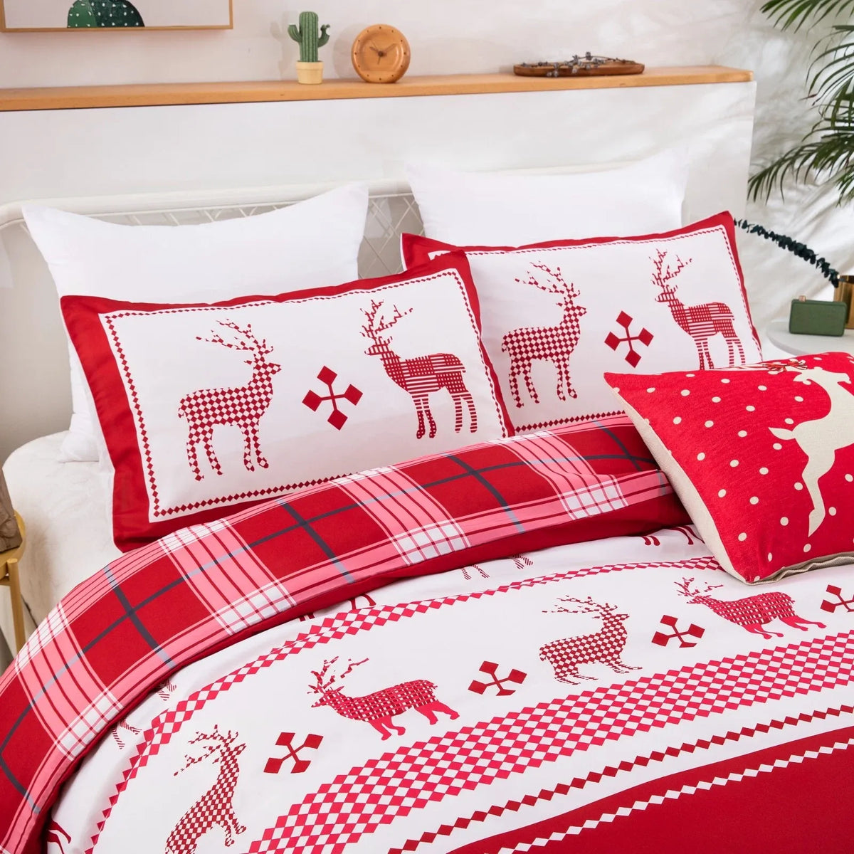 Christmas Maribel Paisley Quilt / Doona / Duvet Cover set