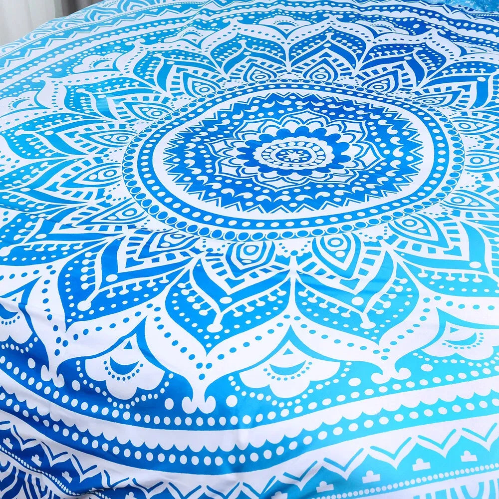 Blue Mandala Estelle Willow Quilt / Doona / Duvet Cover set