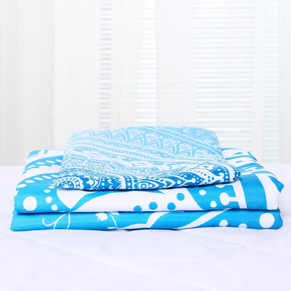 Blue Mandala Estelle Willow Quilt / Doona / Duvet Cover set