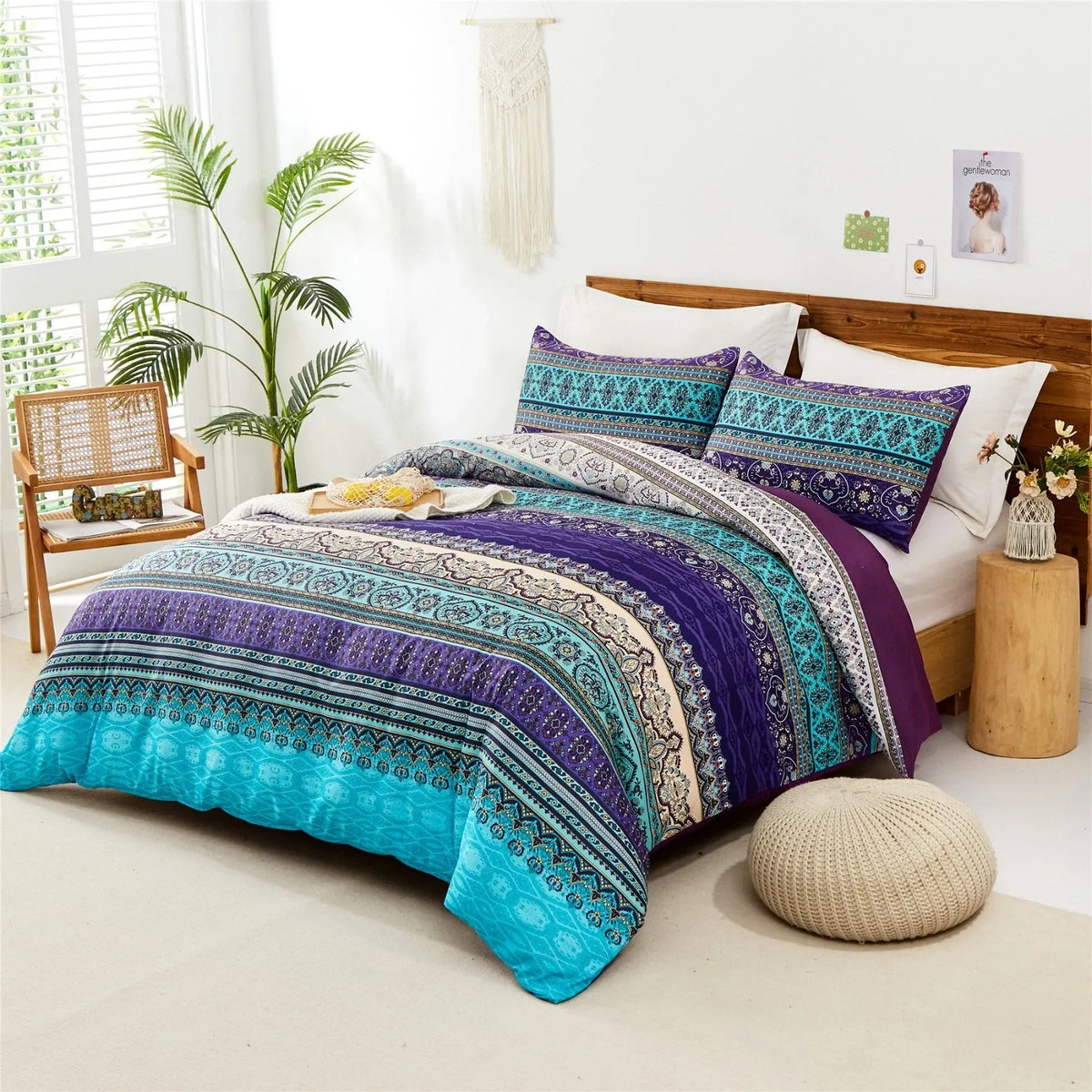 Marble Stripe Palermo Gallery Quilt / Doona / Duvet Cover set