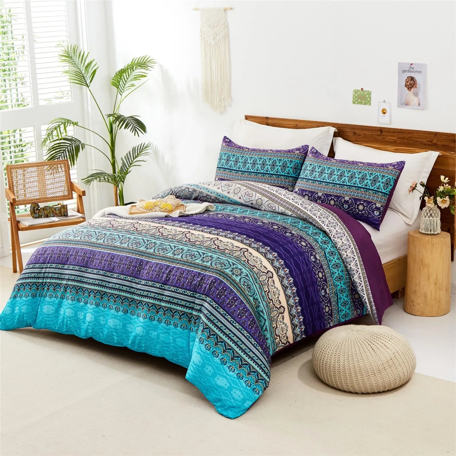 Marble Stripe Palermo Gallery Quilt / Doona / Duvet Cover set