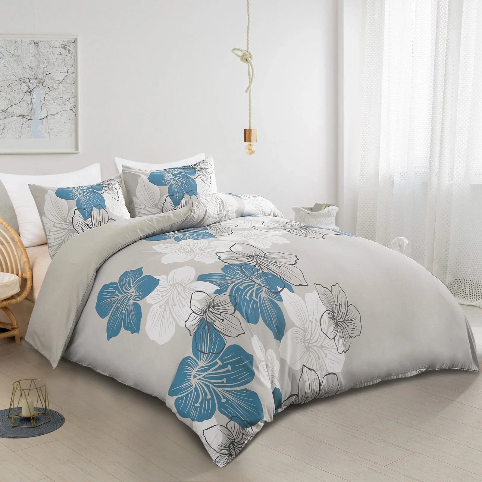 Luxe Lumiere Charm Quilt / Doona / Duvet Cover set