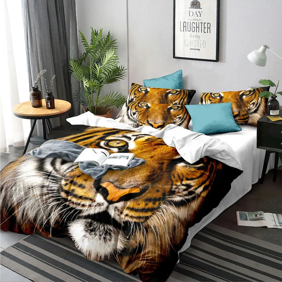 Tiger Prague Bloomscape Quilt / Doona / Duvet Cover set