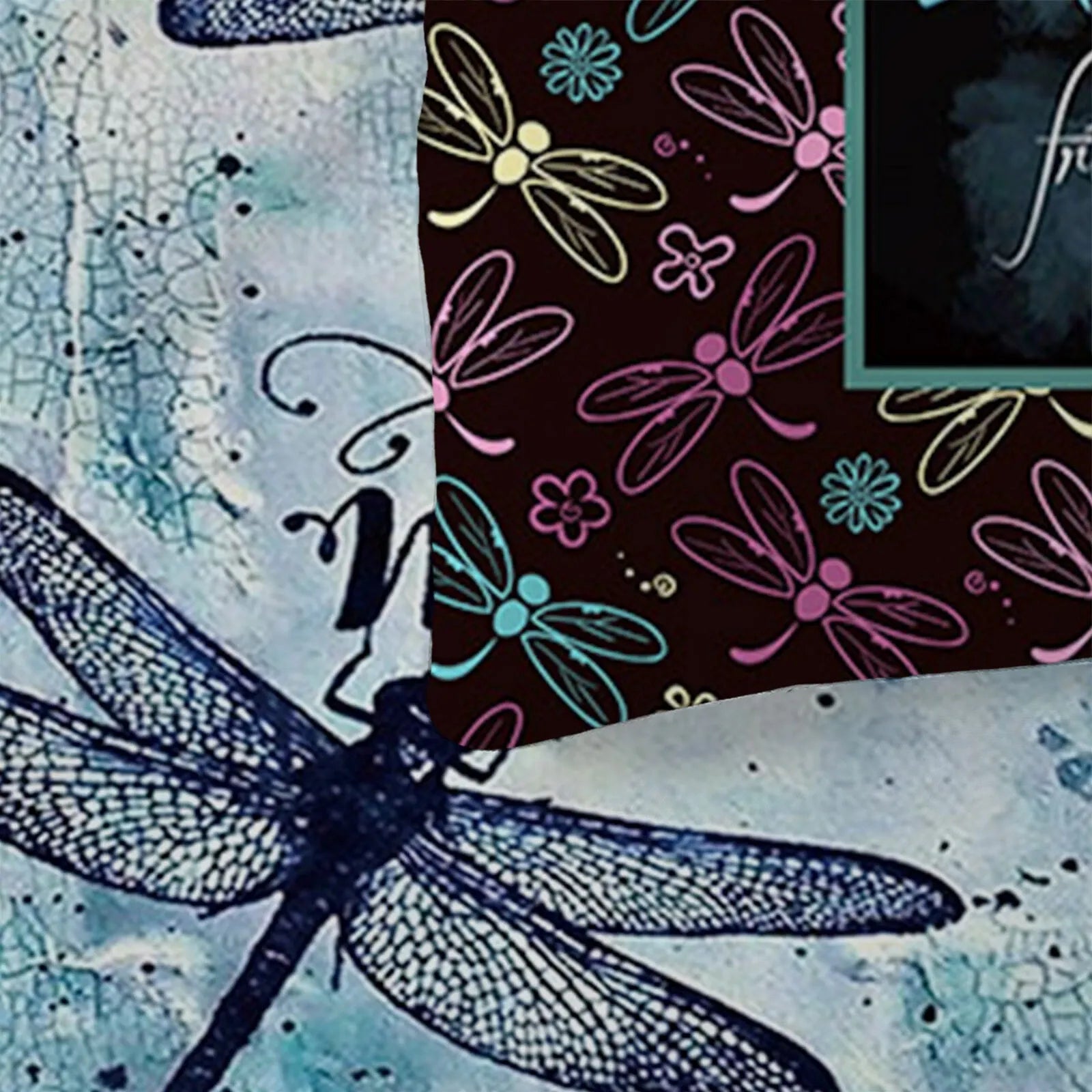 Dragonfly Odessa Gallery Quilt / Doona / Duvet Cover set