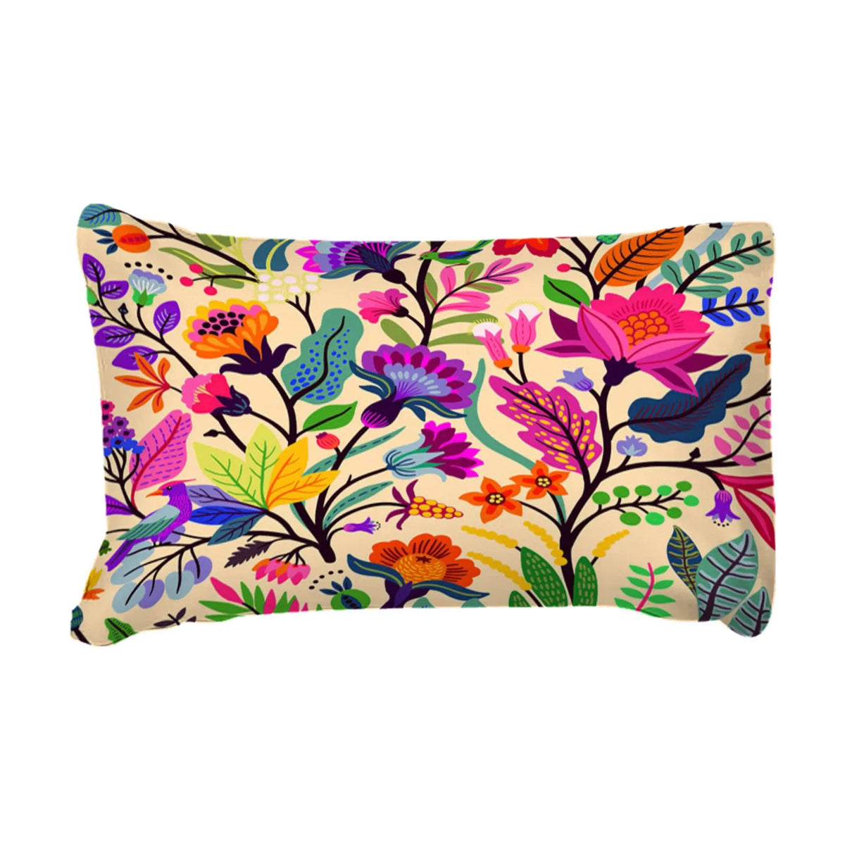 Vibrant Botanical Garden Quilt / Doona / Duvet Cover set