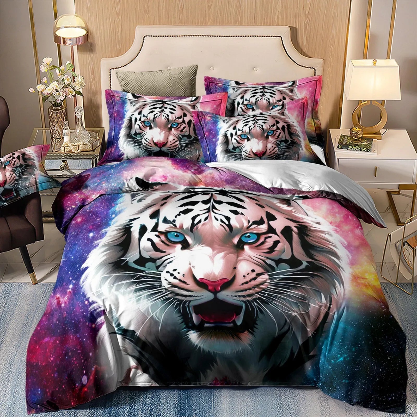 Tiger Portofino Leaf Quilt / Doona / Duvet Cover set