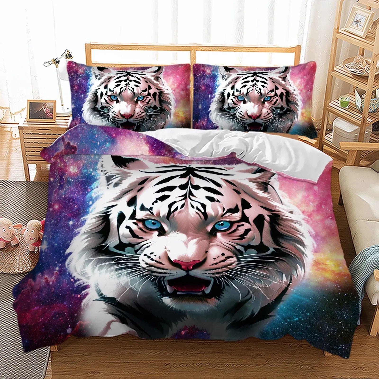 Tiger Portofino Leaf Quilt / Doona / Duvet Cover set