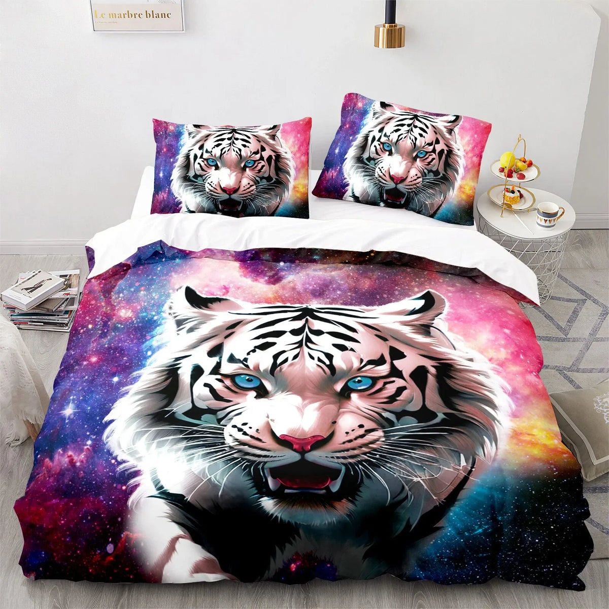 Tiger Portofino Leaf Quilt / Doona / Duvet Cover set