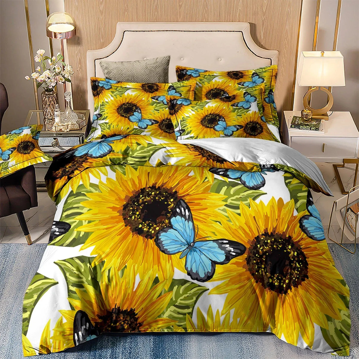 Bohemian Madeira Heritage Quilt / Doona / Duvet Cover set