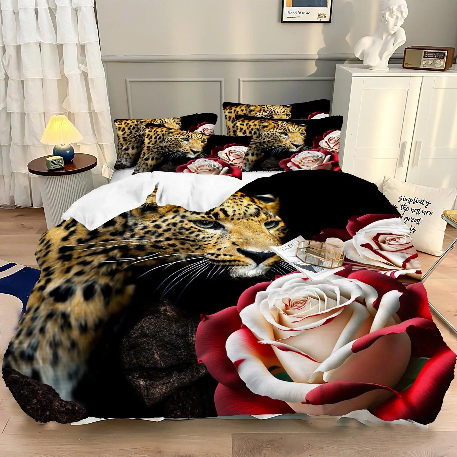 Animal Bloom Belgravia Elegance Quilt / Doona / Duvet Cover set