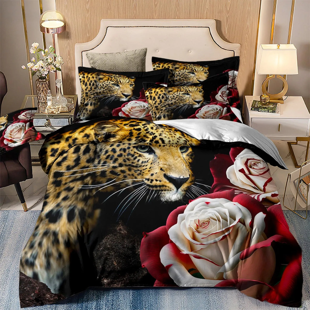 Animal Bloom Belgravia Elegance Quilt / Doona / Duvet Cover set