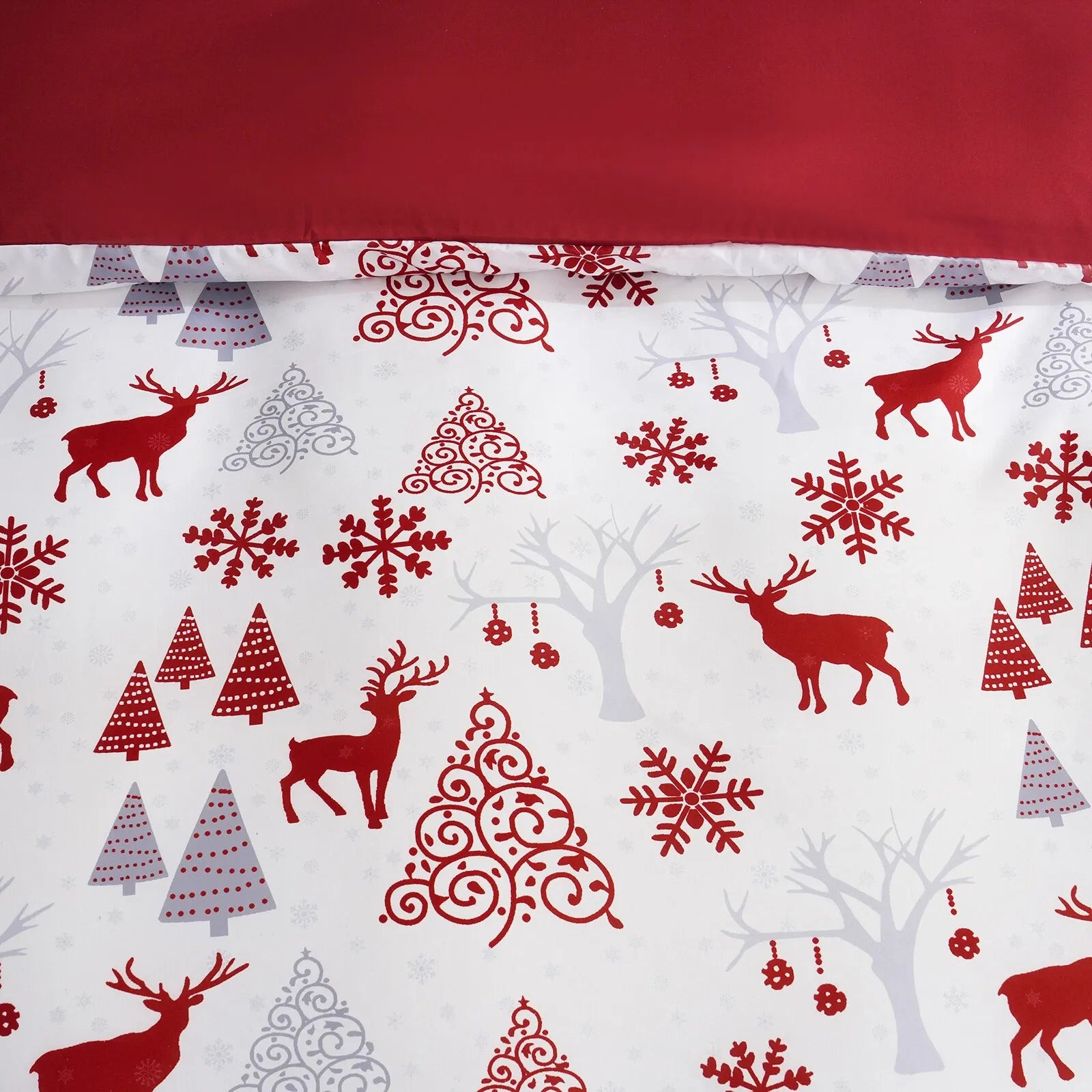 Christmas Santa Como Dahlia Quilt / Doona / Duvet Cover set