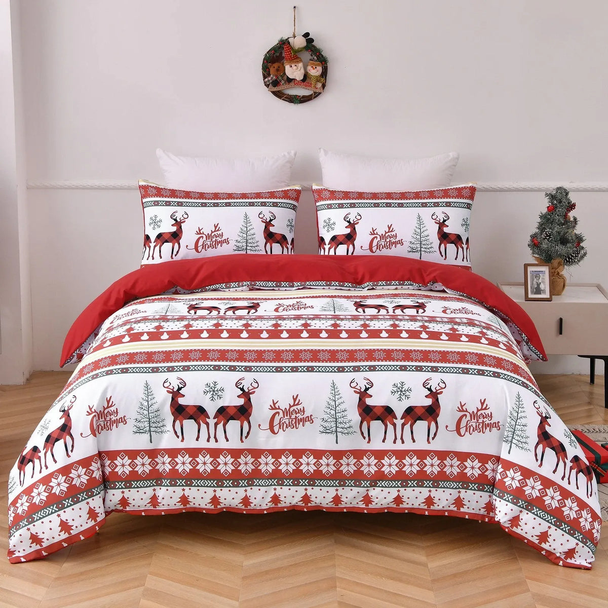 Christmas Aurelia Serenity Quilt / Doona / Duvet Cover set