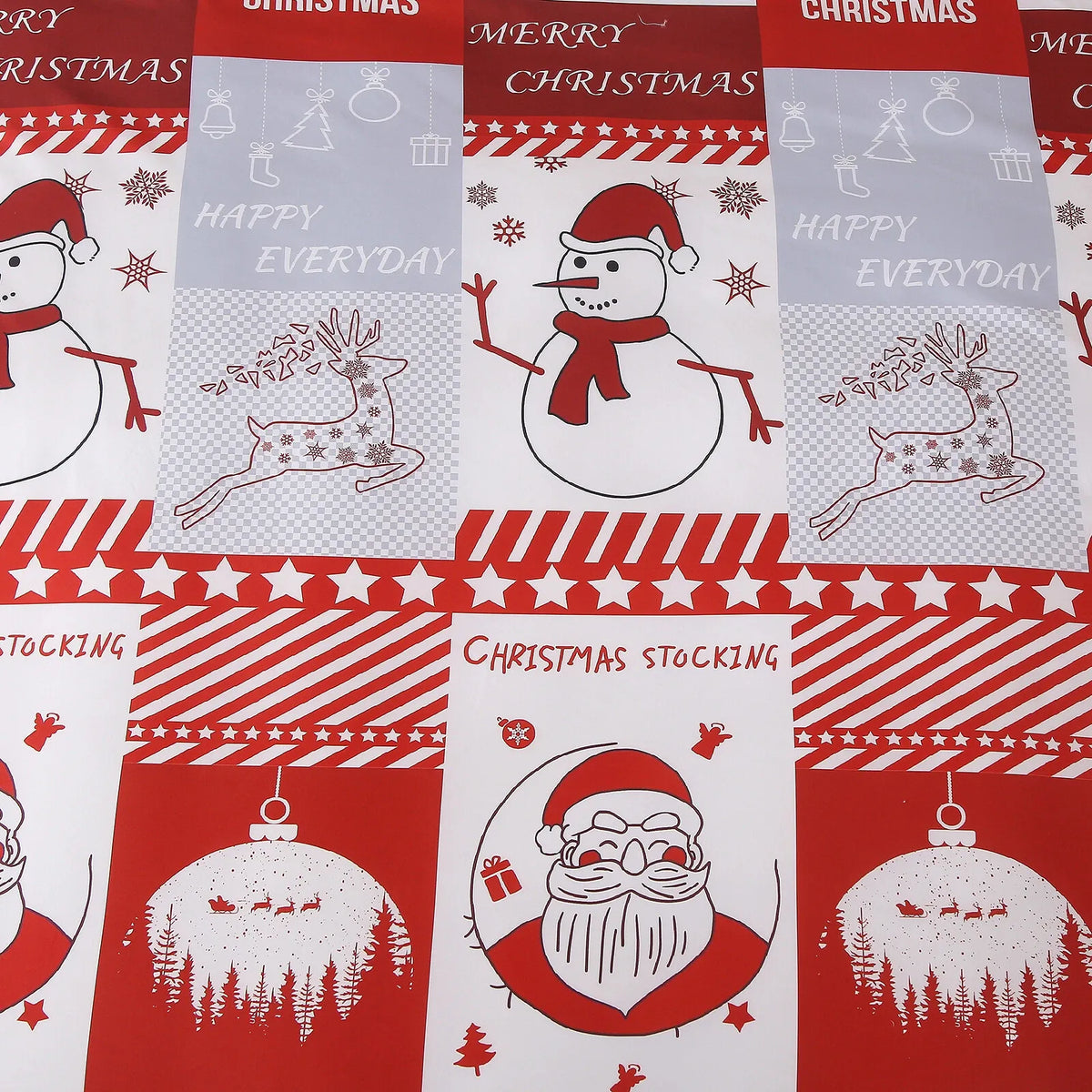 Christmas Florence Eden Quilt / Doona / Duvet Cover set
