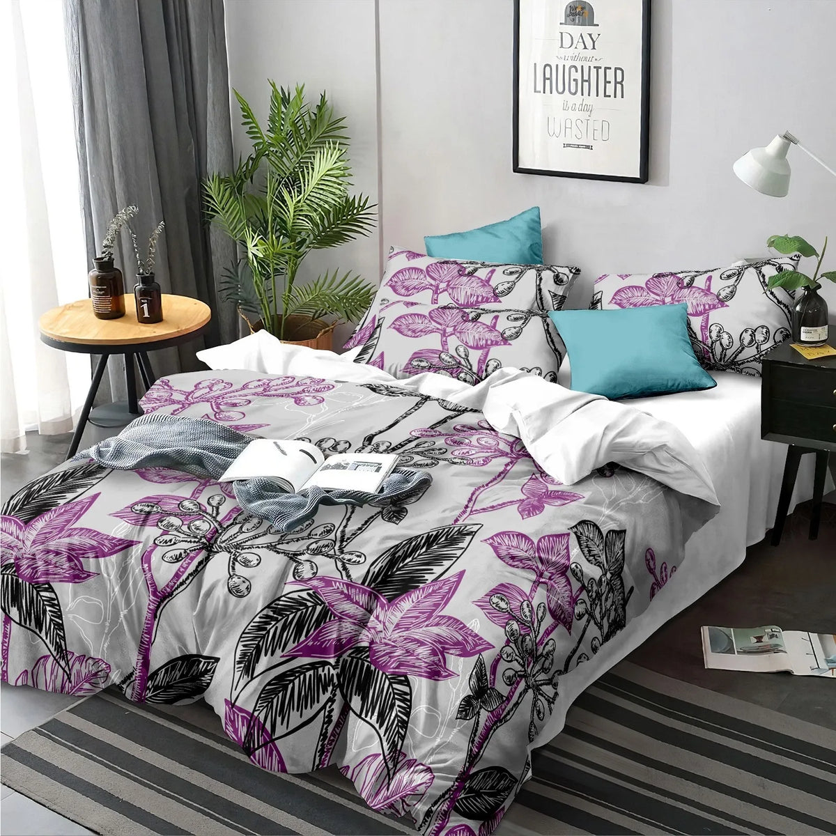 Bloom Calais Eden Quilt / Doona / Duvet Cover set