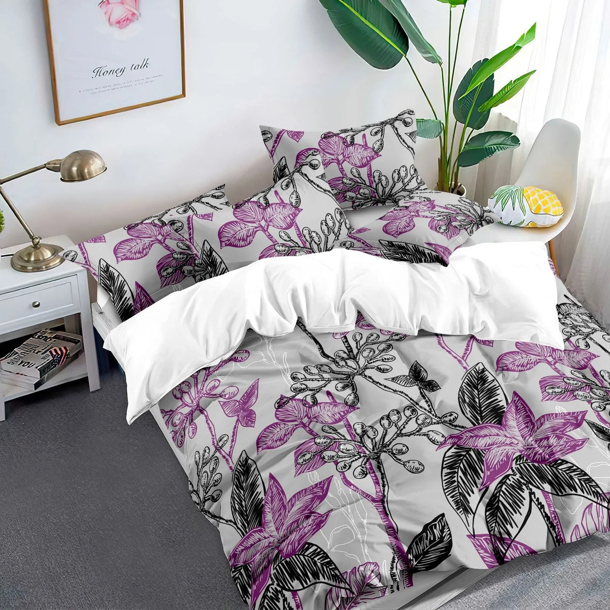 Bloom Calais Eden Quilt / Doona / Duvet Cover set