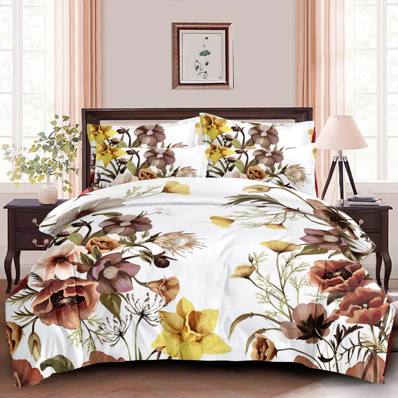 Leaf Rosaline Paisley Quilt / Doona / Duvet Cover set