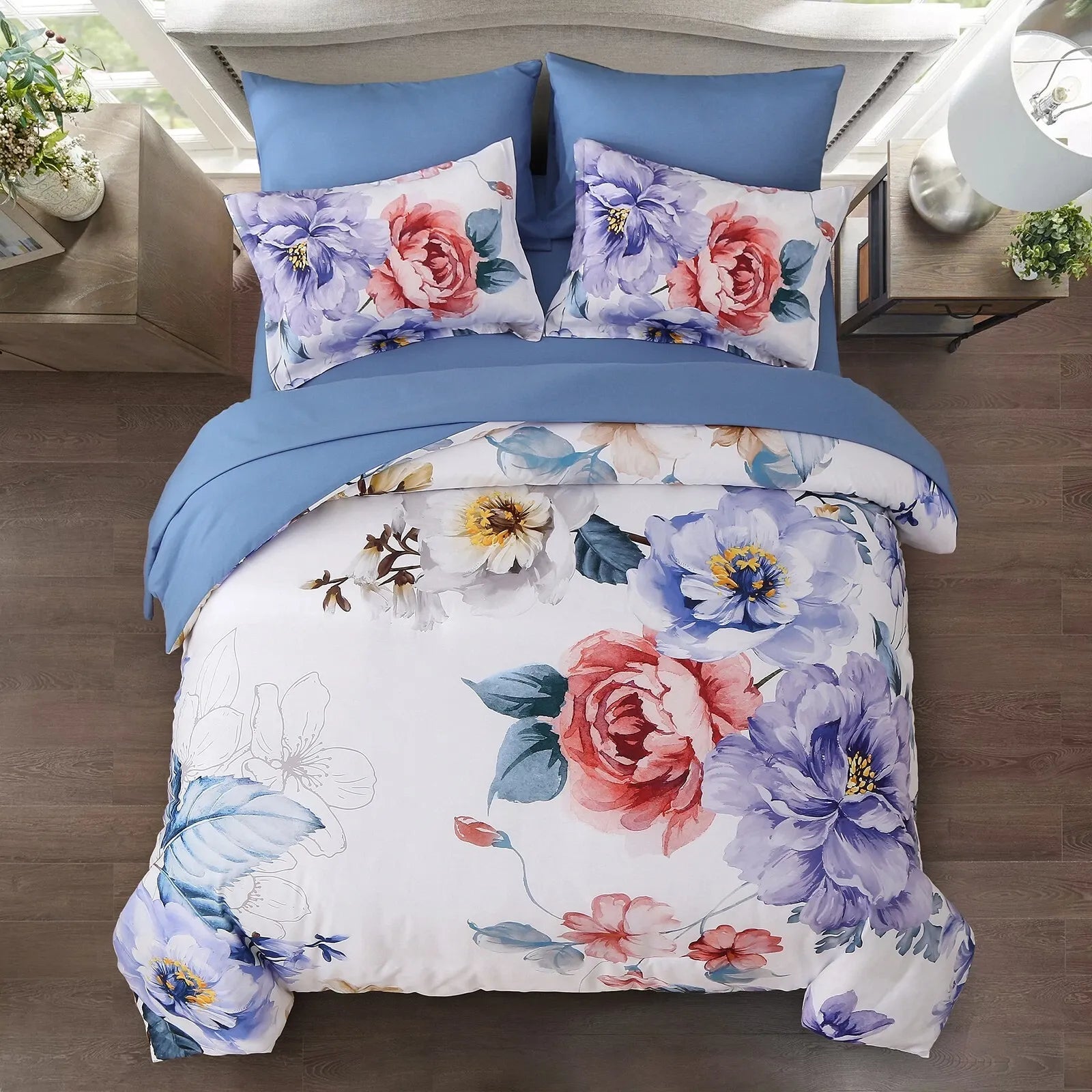 Eden Provence Dahlia Quilt / Doona / Duvet Cover set