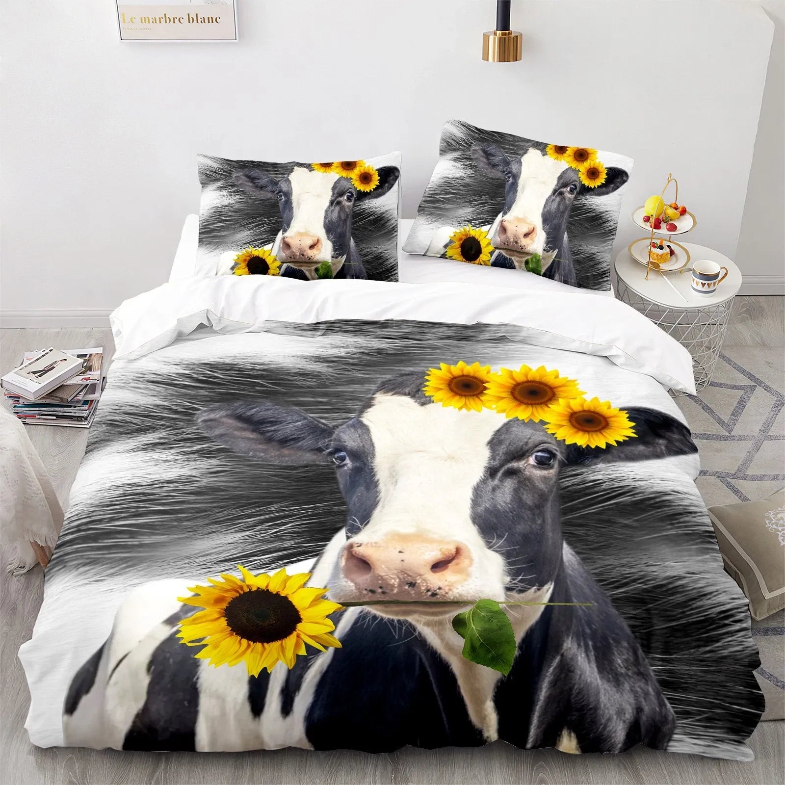 Bouquet Solenne Bloomscape Quilt / Doona / Duvet Cover set