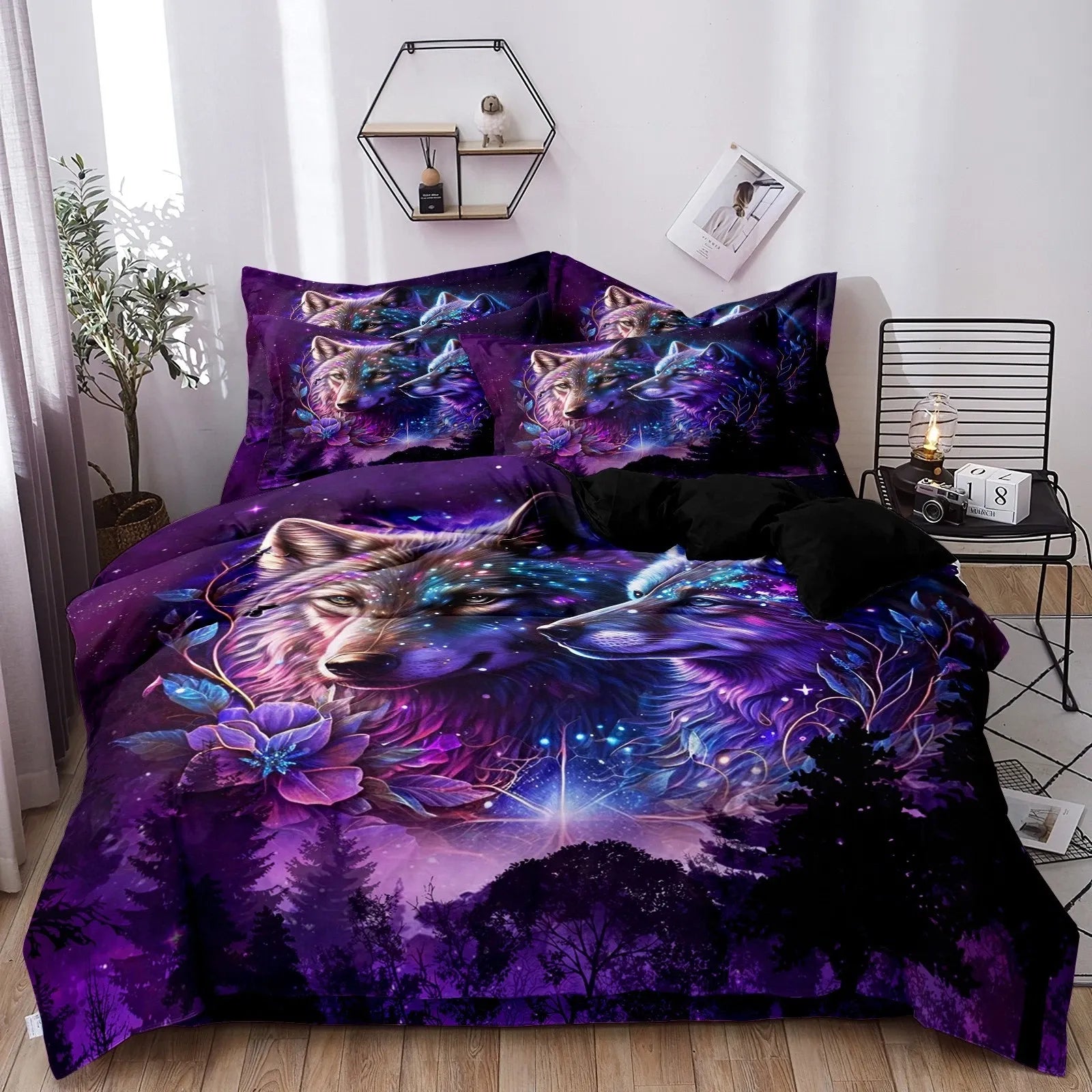 Wolf Isadora Serenity Quilt / Doona / Duvet Cover set