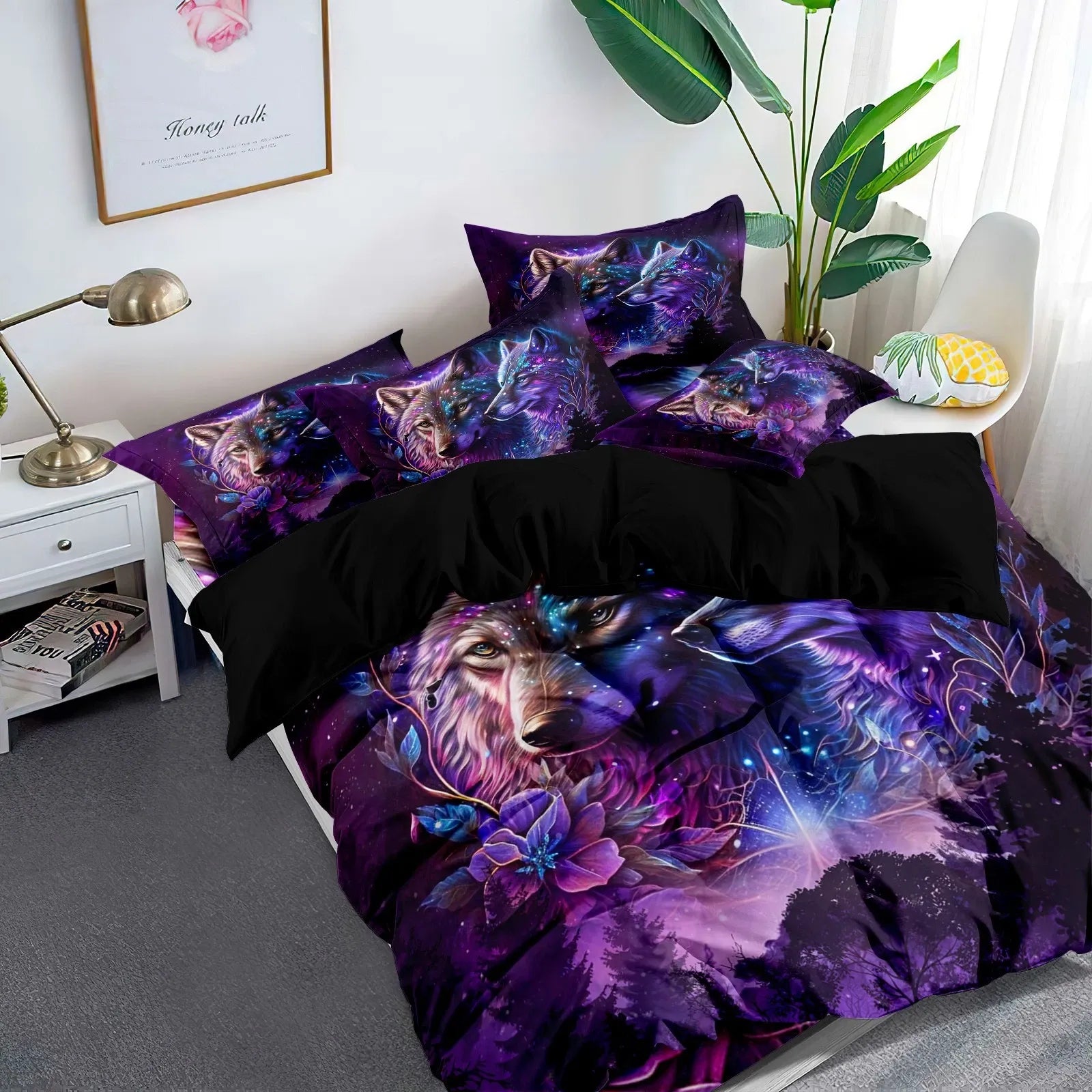 Wolf Isadora Serenity Quilt / Doona / Duvet Cover set