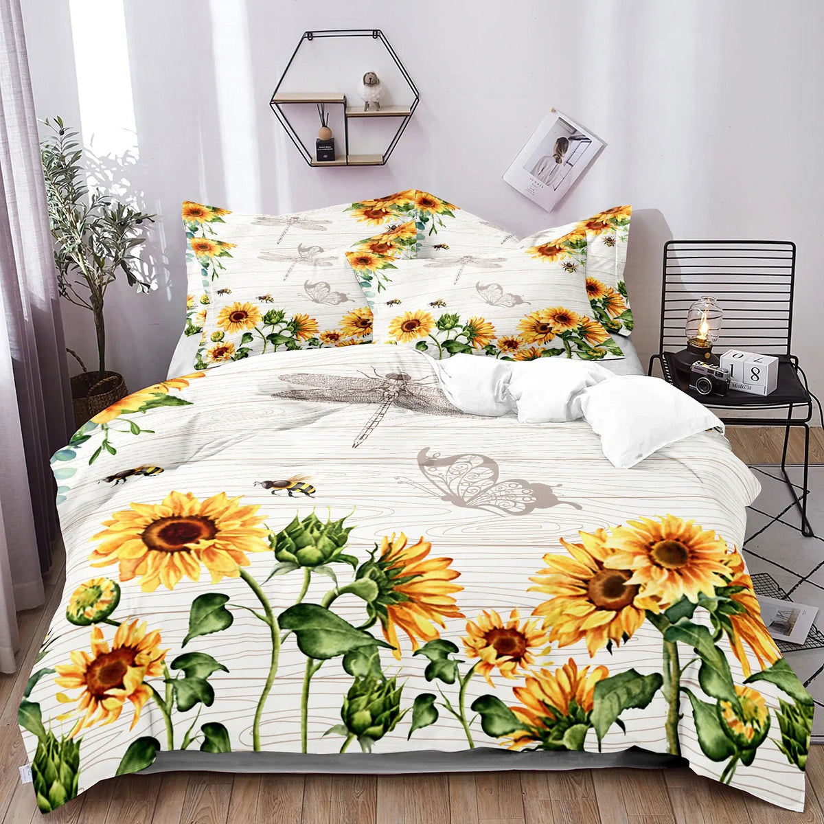 New Sabine Marigold Quilt / Doona / Duvet Cover set