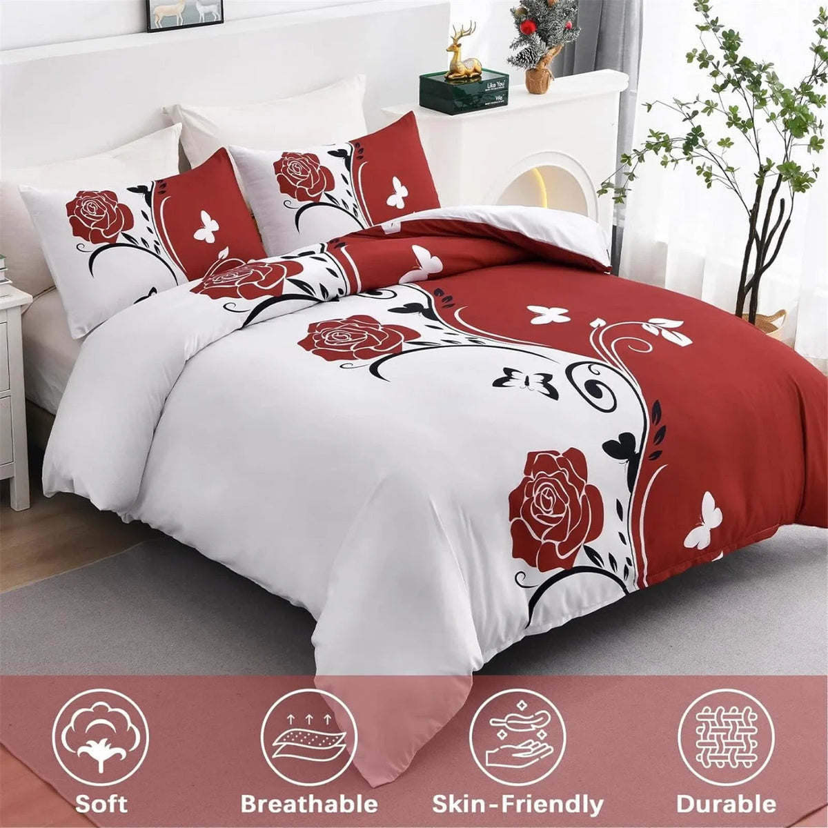 Her His Madeira Paisley Quilt / Doona / Duvet Cover set