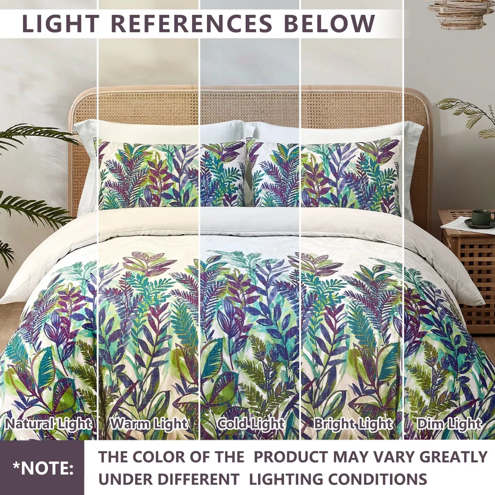 Marble Leaf Solenne Ivy Quilt / Doona / Duvet Cover set