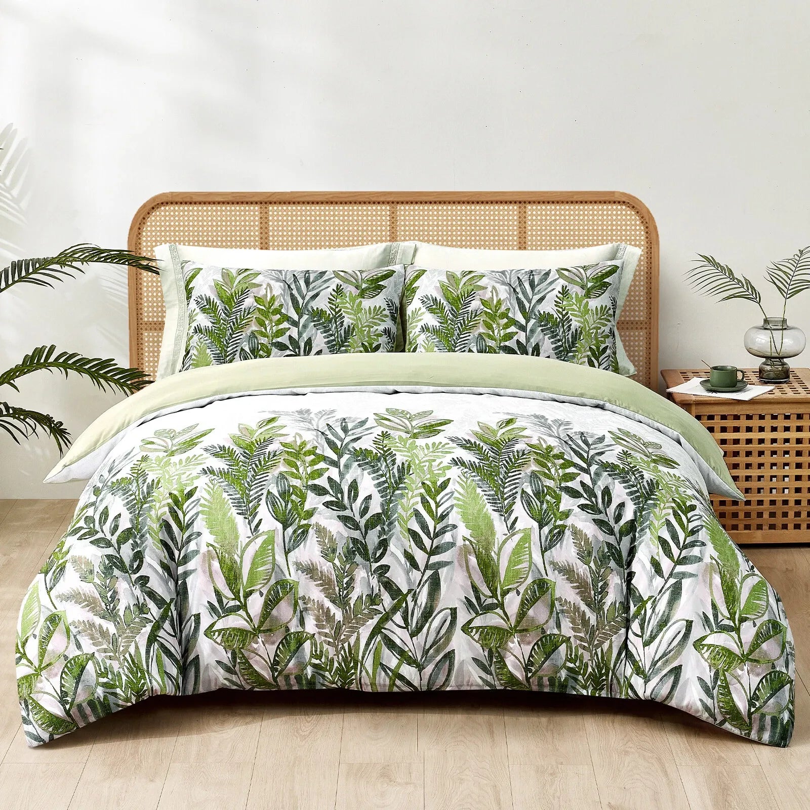 Leaf Capri Heritage Quilt / Doona / Duvet Cover set