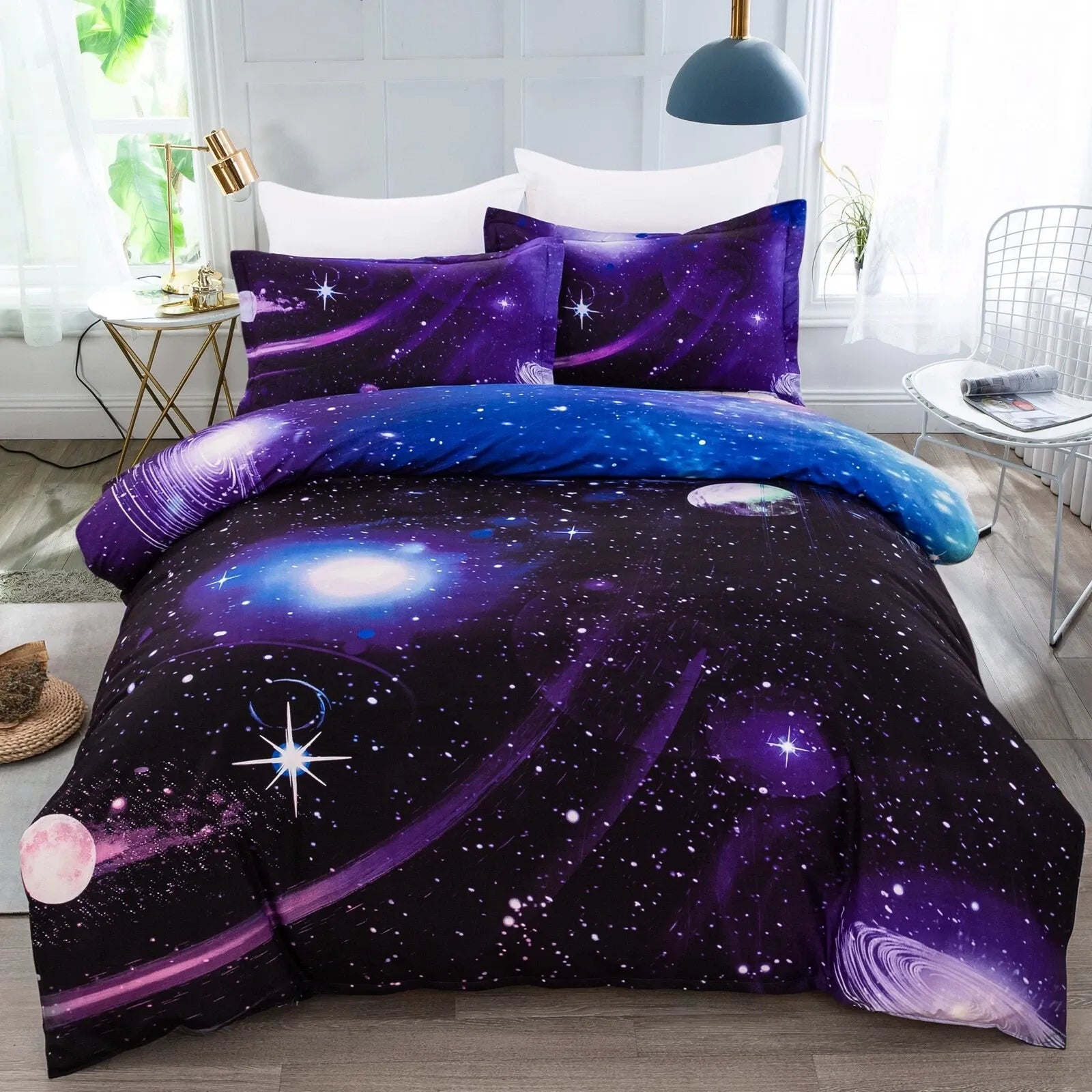 Galaxy Estelle Bloomscape Quilt / Doona / Duvet Cover set