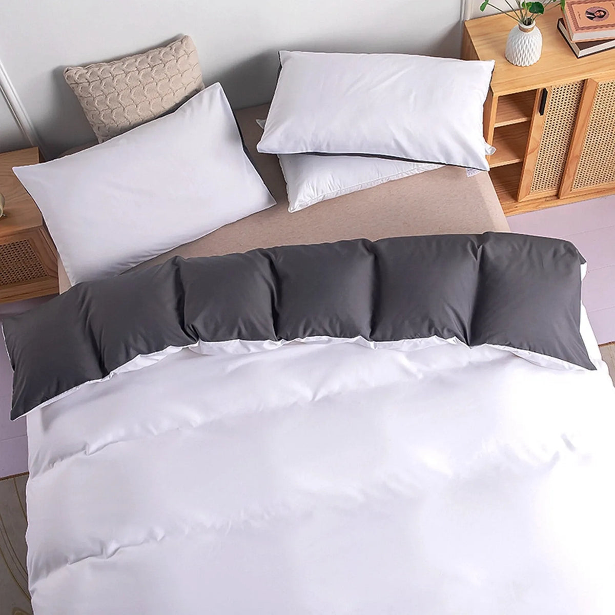Stripe Bijou Willow Quilt / Doona / Duvet Cover set