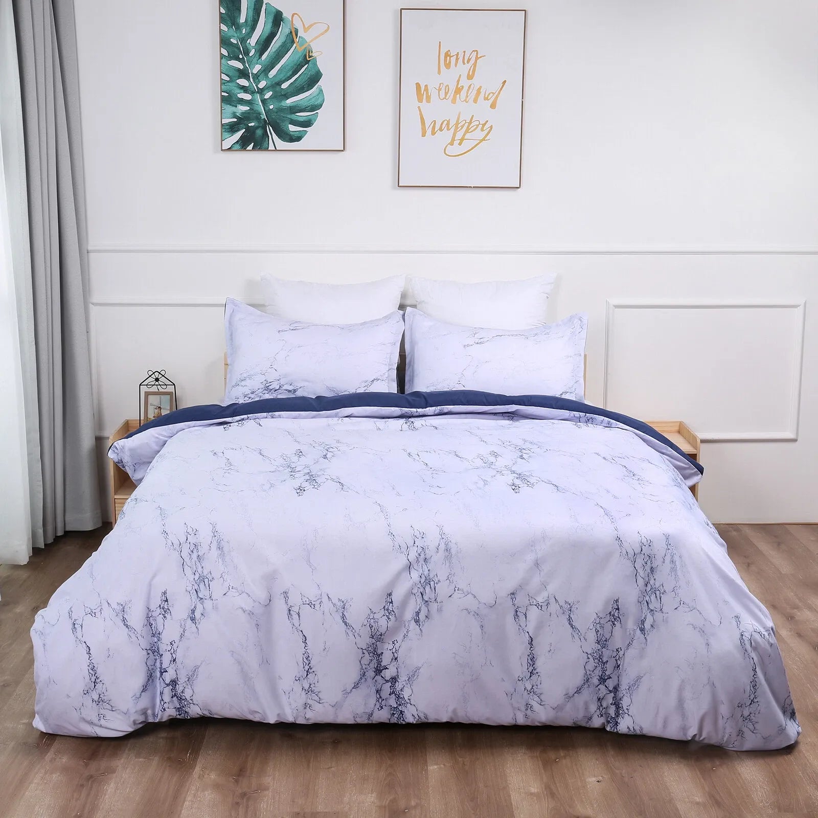 Marble Palermo Serenity Quilt / Doona / Duvet Cover set
