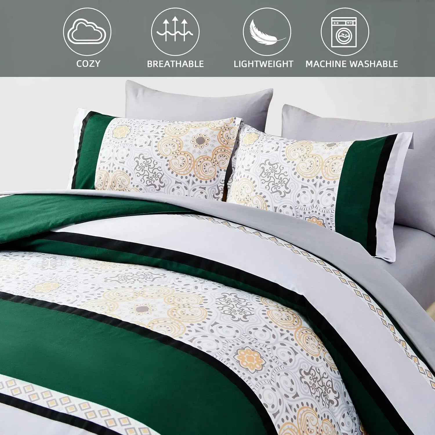Dream Chantilly Marigold Quilt / Doona / Duvet Cover set