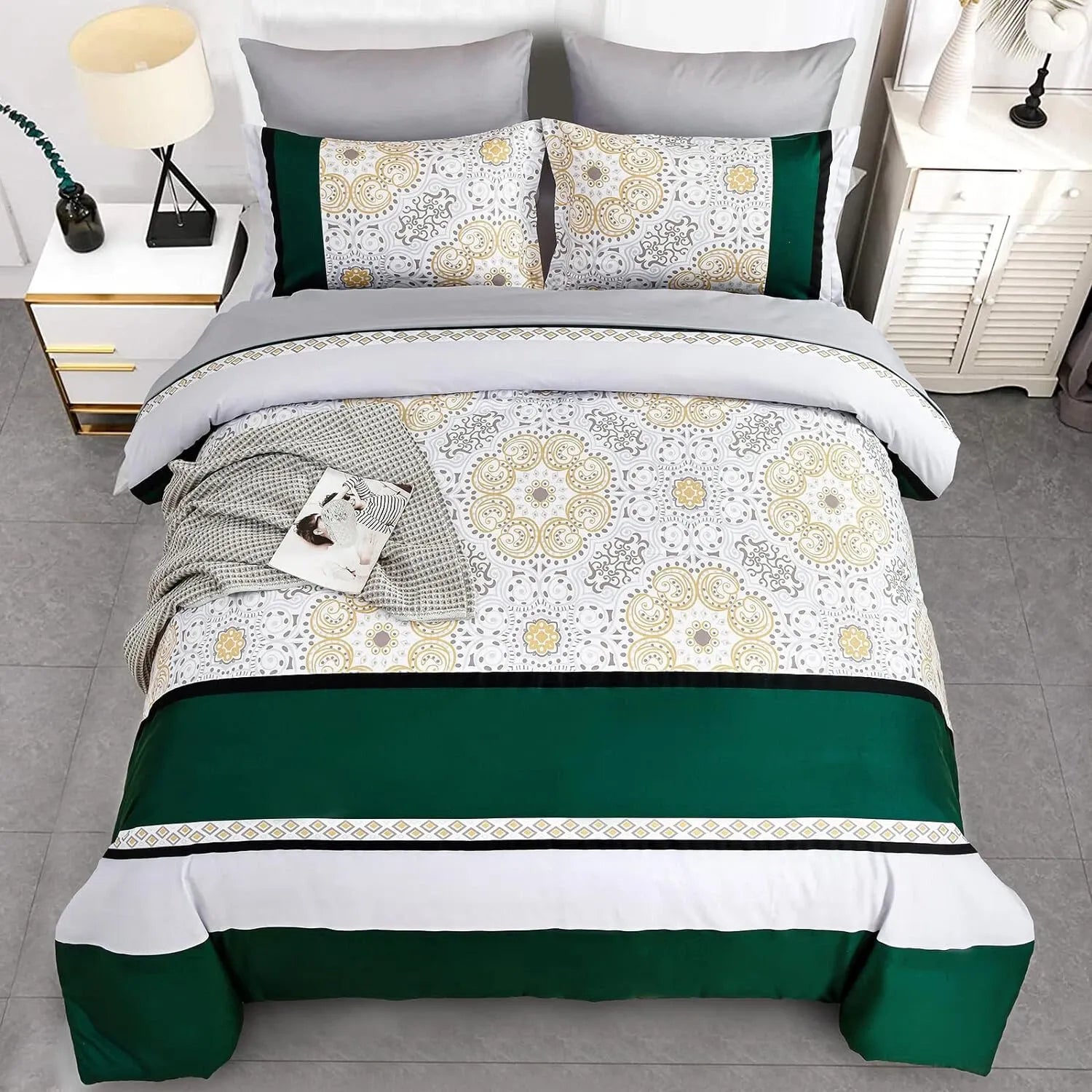 Dream Chantilly Marigold Quilt / Doona / Duvet Cover set