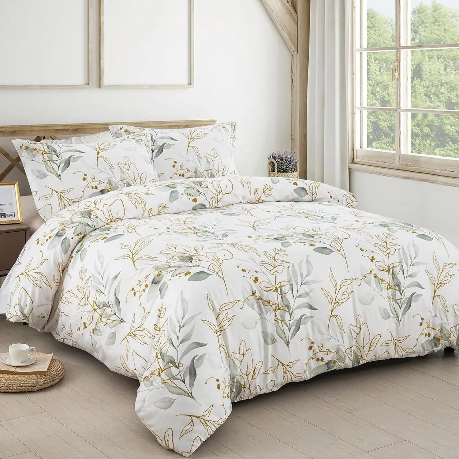Whisper Nordic Eden Quilt / Doona / Duvet Cover set