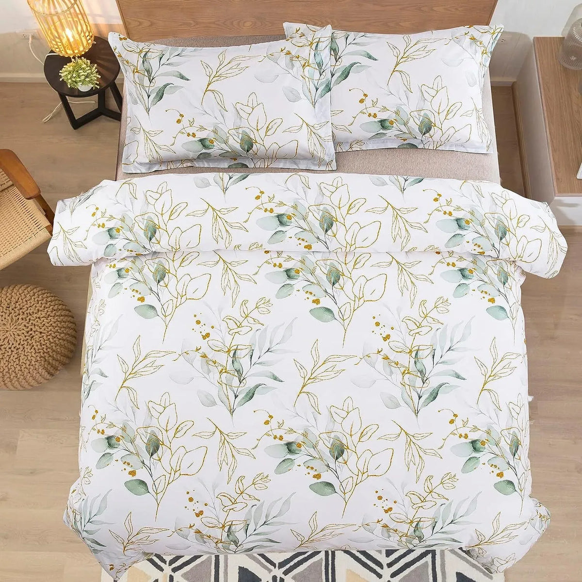 Whisper Nordic Eden Quilt / Doona / Duvet Cover set