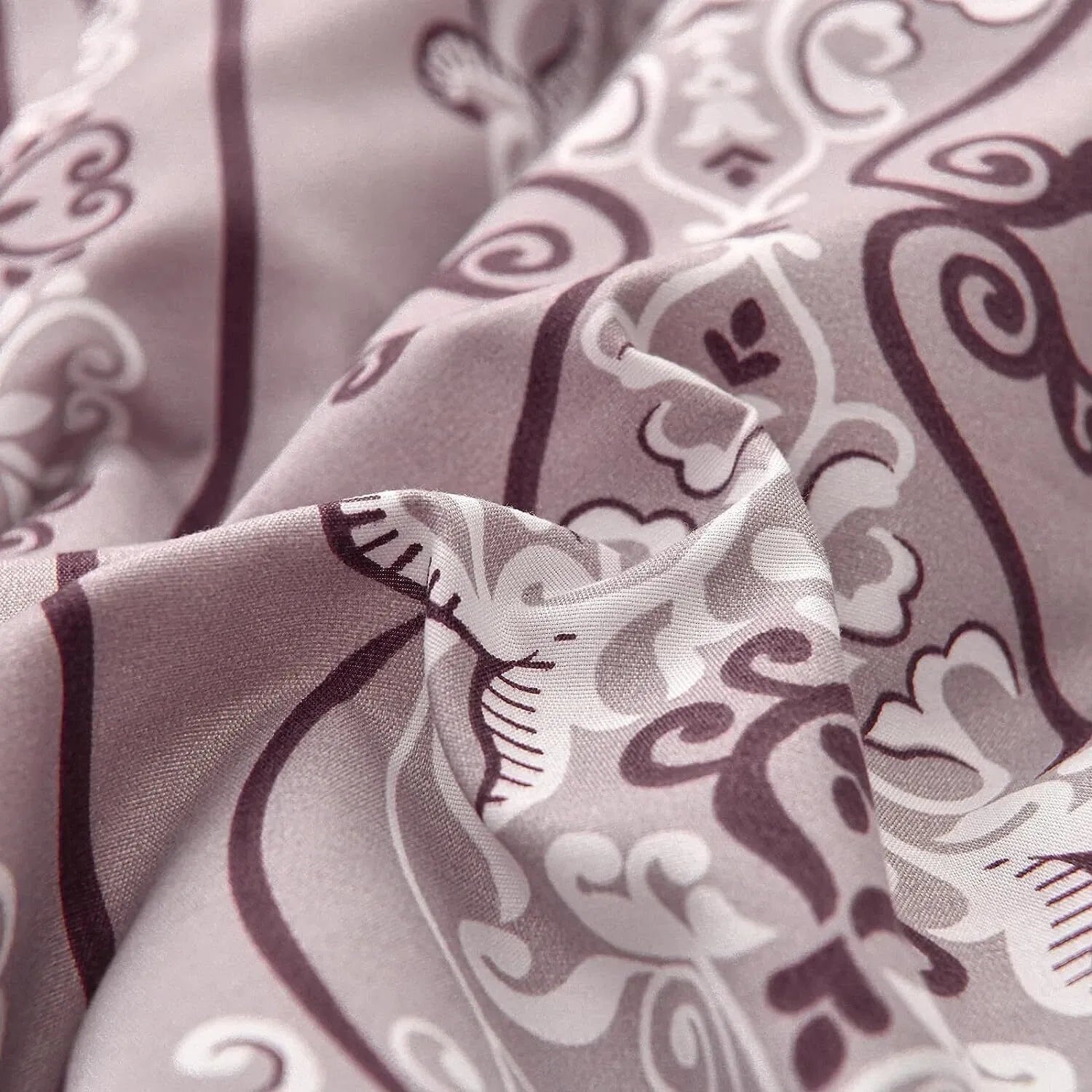 Red Bohemian Noelle Botanical Quilt / Doona / Duvet Cover set